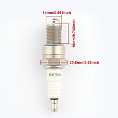 Hipa BP6ES Spark Plug For Honda GX120 GX160 GX200 GX240 GX270 GX340 GX390 Torch F6TC NGK Savior-BPR6E Engine