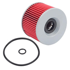 Hipa MBA2B Oil filter Compatible with Benelli 350 354 400 500 750 Bimota 900 1000 Honda CB350 CB500 CB550 CB750 Kawasaki EX250 Z400 KZ550 Yamaha XJR1200 Motorcycles Similar to HF401 KN401 - hipaparts