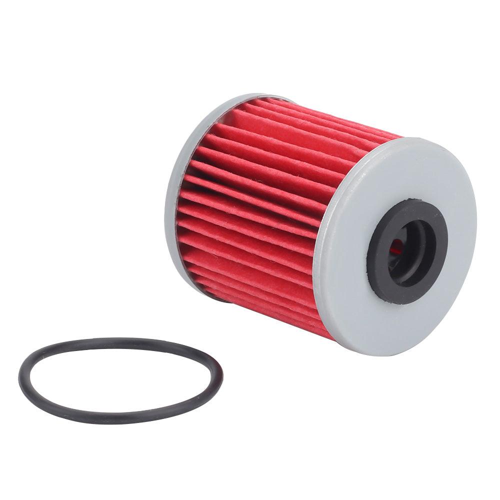 Hipa MBA9B Oil filter Compatible with Betamotor 250 300 Kawasaki KX250 KX450 Suzuki FL125 RMX450 Motorcycles LML 200 Scooters Similar to HF207 KN-207 - hipaparts