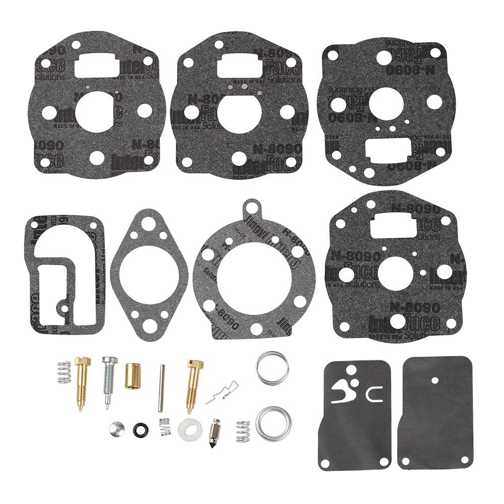 Hipa GA851 Carburetor Rebuild Kit Compatible with Briggs Stratton 460777 461707 461777 Engine Similar to 394502 694056 - hipaparts