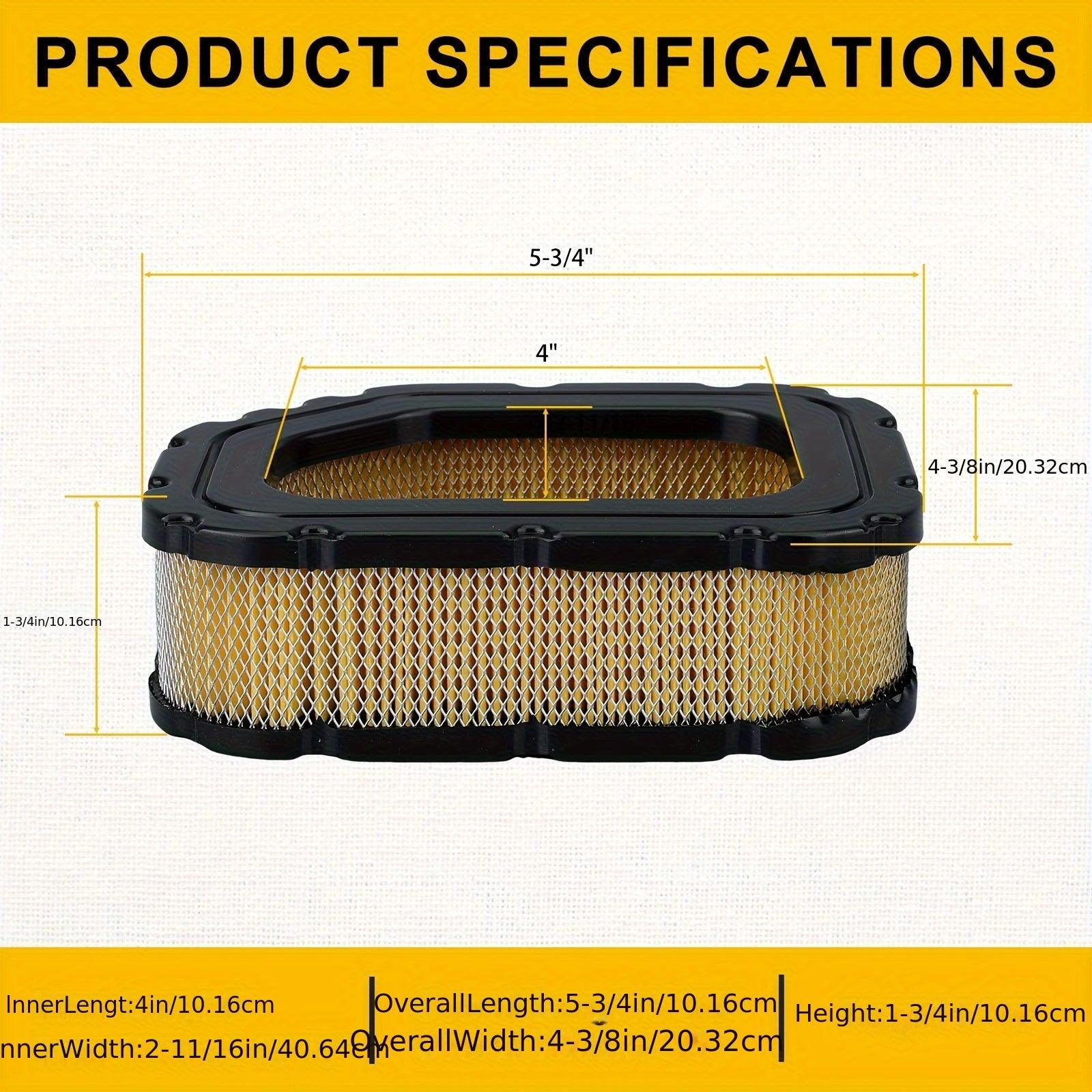 32 083 03-S High-Quality Air Filter - Precise Fit for MTD 17AF2ACS004, 17AF2ACP977, Troy-Bilt TB2450, and Yard Man 13BP605H755 Lawn Mowers - Authentic Hipa Replacement Part Ensures Optimal Engine Performance - hipaparts