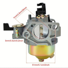 High-Performance Hipa GX390 Carburetor - Precision Fuel Mixing for Honda 13HP/11HP Engines, Compatible with Toro 22308 & 22330 Compact Utility Loaders - Durable GX390K1/GX390U1, Part #16100-ZF6-V01 - hipaparts