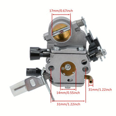 Hipa 1139 120 0612 Carburetor Kit for Stihl MS171 MS181 MS201 MS211 Chainsaw