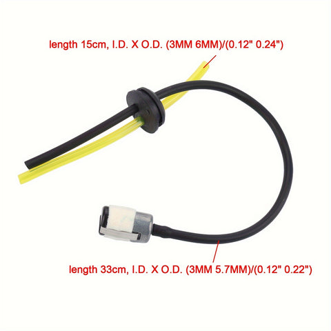 5pcs Fuel Gas Tank Grommet Kit For Husqvarna 150BT 170BF 170BT Backpack Blower