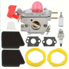 545081857 C1U-W43 Premium Carburetor Kit - Universally Compatible with Poulan BVM200FE, Husqvarna GBV345, and Craftsman 358794770 358794780 Gas Blowers - Authentic Replacement Part for Smooth Engine Performance and Efficient Fuel Consumption