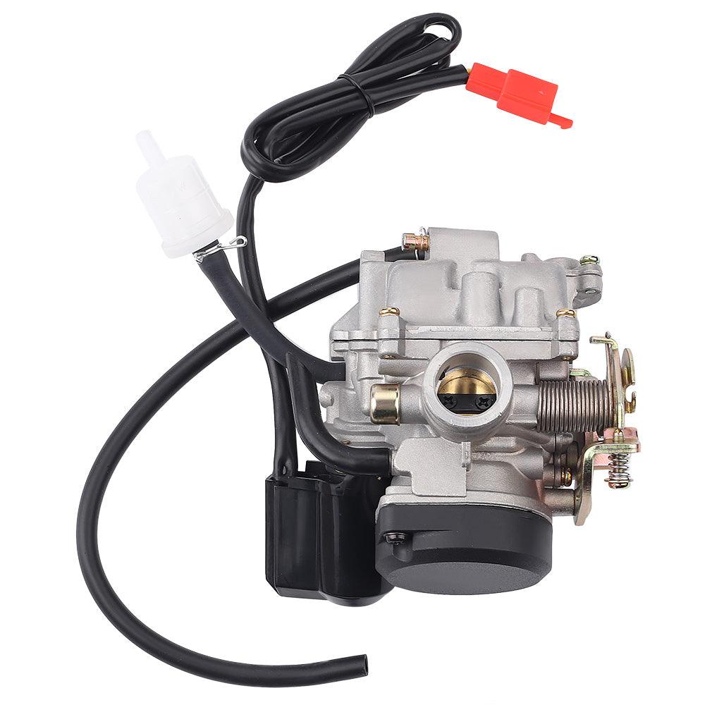 Carburetor For GY6 49CC 50cc cc 18mm Keihin CVK PD18J 139QMB 139QMA Scooter Jonway - Hipa MBA59B - hipaparts