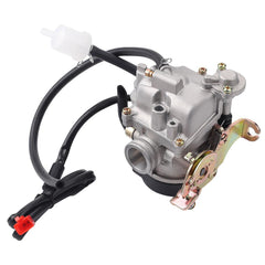 Carburetor For GY6 49CC 50cc cc 18mm Keihin CVK PD18J 139QMB 139QMA Scooter Jonway - Hipa MBA59B - hipaparts