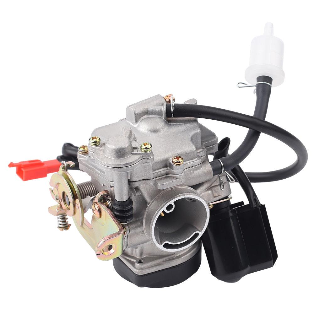 Carburetor For GY6 49CC 50cc cc 18mm Keihin CVK PD18J 139QMB 139QMA Scooter Jonway - Hipa MBA59B - hipaparts