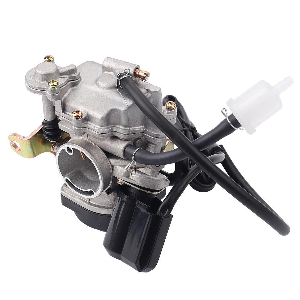 Carburetor For GY6 49CC 50cc cc 18mm Keihin CVK PD18J 139QMB 139QMA Scooter Jonway - Hipa MBA59B - hipaparts