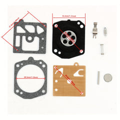 Hipa K10-HD Carburetor Rebuild Kit for Stihl MS361 MS290 MS390 MS440 MS460 Chainsaws