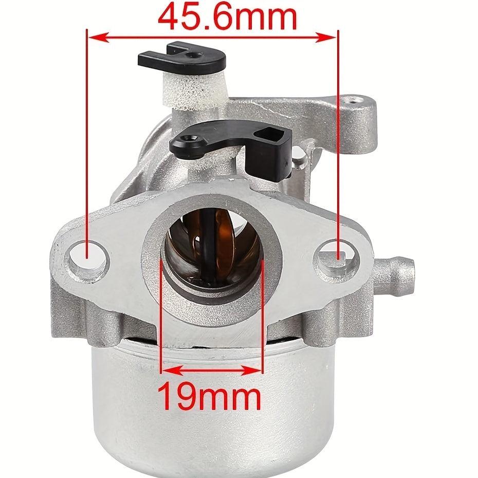 Premium Replacement Carburetor - Robust Aluminum Build, Precision-Fit Engineering, Complete with Gasket & O-Ring - Perfect for Briggs & Stratton Engines (122K Models) - 35mm Throttle Bore for Optimal Performance - hipaparts