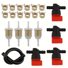 494768 698183 Fuel Shut-off Valve Kit - Universally Compatible with Briggs and Stratton Engines, Specifically Designed for Toro Lawn Tractors, Direct Replacement Part for Reliable Performance and Seamless Integration