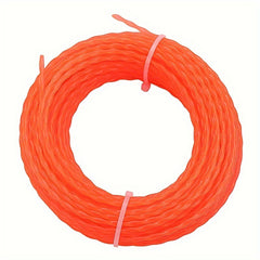 15M 2.4mm Heavy-Duty Commercial Round Twist String Trimmer Line - Efficient Grass Cutting and Weeding Solution for Lawn Care Professionals - Hipa