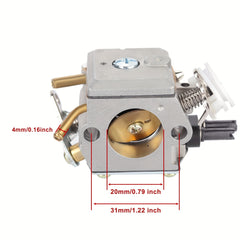 503281805 Hipa High-Performance Carburetor - Precise Fit for Husqvarna 371XP 362XP 372XP 365SP Chainsaws - Reliable Replacement with Genuine Quality