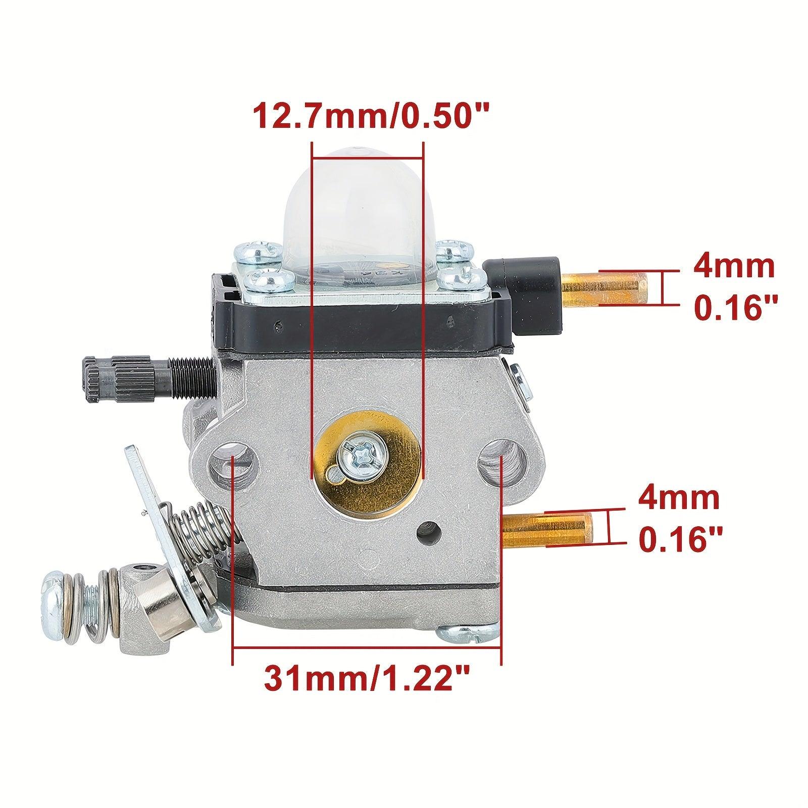 Hipa 12520013124 Carburetor Kit For Echo 2119 2124 2130 HC-1500 Hedge Trimmers SV-4B Engines - hipaparts