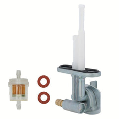 Hipa 1/4" ID Fuel Filter Fuel Valve Petcock TAP ASSY 51023-1254 For Kawasaki ATV Prairie 400 - hipaparts