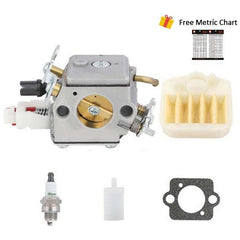 Hipa 503283208 Carburetor Kit For Husqvarna 345 340 340E 345E 346XP Chainsaw # 503283210 503281812 C3-EL32 C3-EL18B - hipaparts