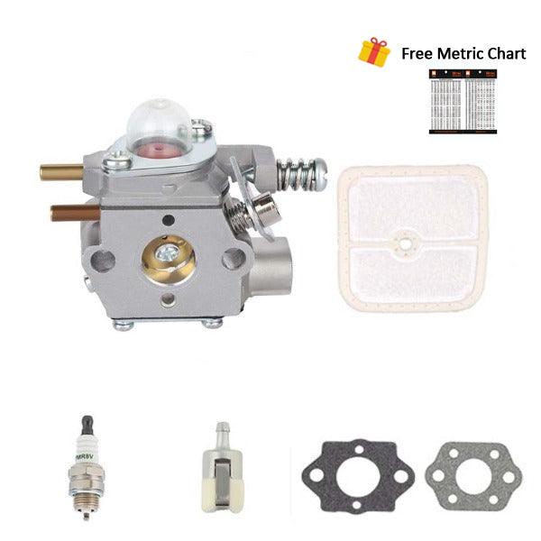 Hipa Carburetor Kit For Echo SRM2400 SRM-2400 SRM-2410 GT-2400 PPT-2400 PE-2400 PP-1250 SRS-2400 Trimmer # WT-424 12300052133 - hipaparts