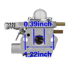 Hipa Carburetor Kit For Echo SRM2400 SRM-2400 SRM-2410 GT-2400 PPT-2400 PE-2400 PP-1250 SRS-2400 Trimmer # WT-424 12300052133 - hipaparts