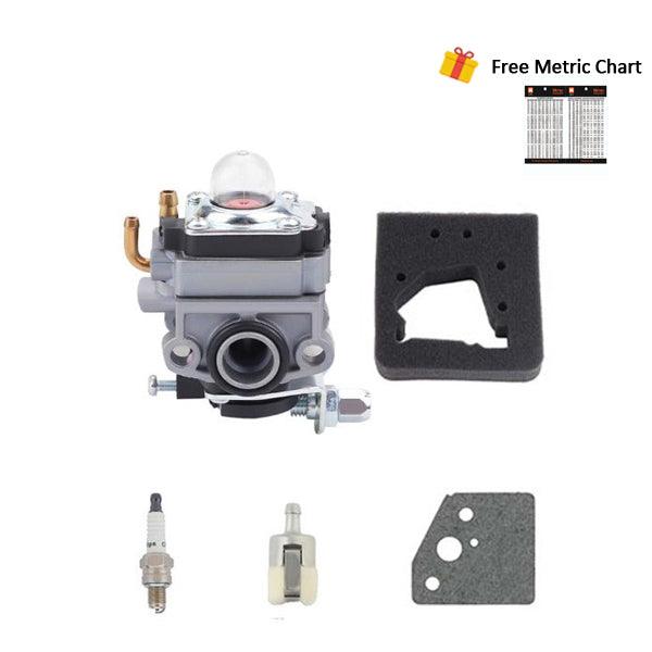 Hipa Carburetor Kit For Honda GX22 GX31 FG100 Tiller HHT31S HHE31C Edger 4-Cycle Trimmer Brushcutter Blower Hedge Generator #16100-ZM5-809 - hipaparts