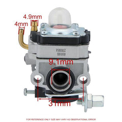 Hipa Carburetor Kit For Honda GX22 GX31 FG100 Tiller HHT31S HHE31C Edger 4-Cycle Trimmer Brushcutter Blower Hedge Generator #16100-ZM5-809 - hipaparts