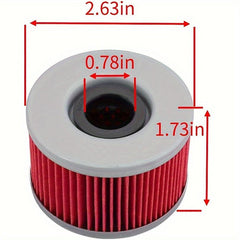 Hipa HF111 Oil Filter D8EA Spark Plug Kit For Honda Rincon 650 TRX650FA 4x4 2003-2005 - hipaparts