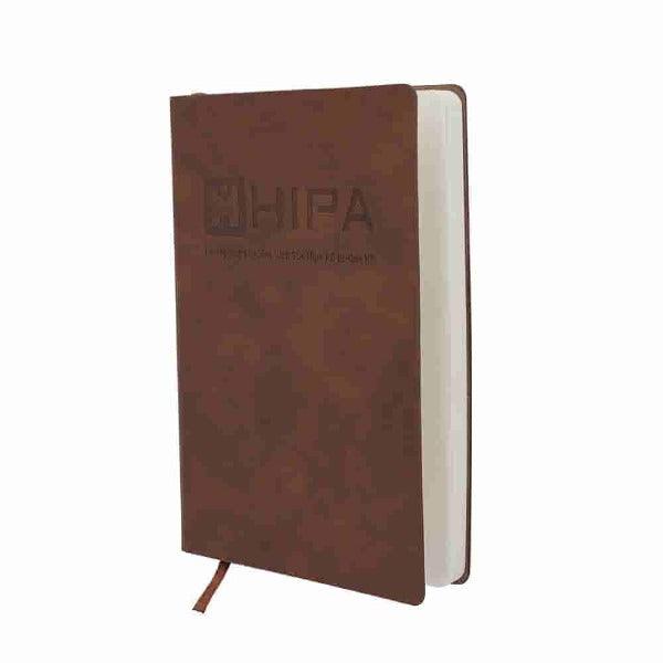 Hipa Journal Hardcover PU Notebook Brown