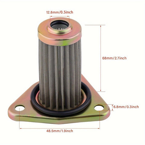 Hipa OIL FILTER & RING KIT FOR EZGO TXT MEDALIST 4 CYCLE 295CC 350CC Rep 26591G01 - hipaparts