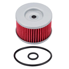 Hipa MBA13B Oil filter Compatible with Honda ATC250 ATC350 TRX250 TRX400 TRX420 TRX450 ATVs/UTVs Similar to 15412-HM5-010 HF113 - hipaparts