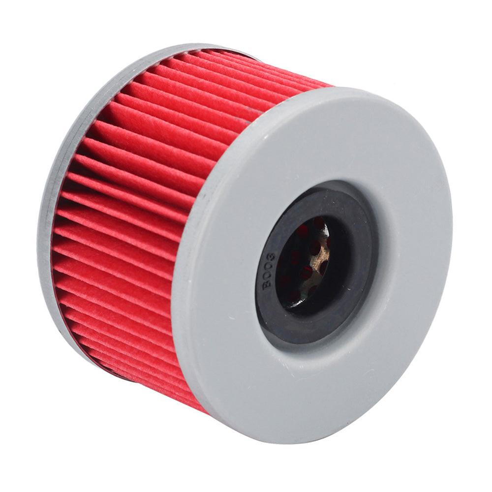 Hipa MBA18B Oil filter Compatible with Honda TRX400 TRX500 TRX650 TRX680 CB250 CBR250 CM250 VT250 VTR250 GL500 Motorcycles MUV700 SXS700 Side X Side Similar to HF111 KN-111 - hipaparts