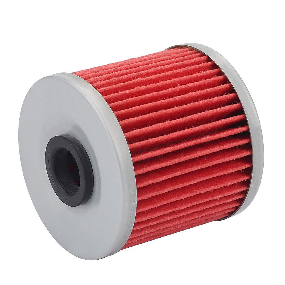 Hipa MBA93B Oil Filter Compatible with Kawasaki KLT200 KLF220 KEF300 ATVs/UTVs Z200 KL250 KL600 KL650 KLX650 Motorcycles Similar to HF123 KN123 - hipaparts