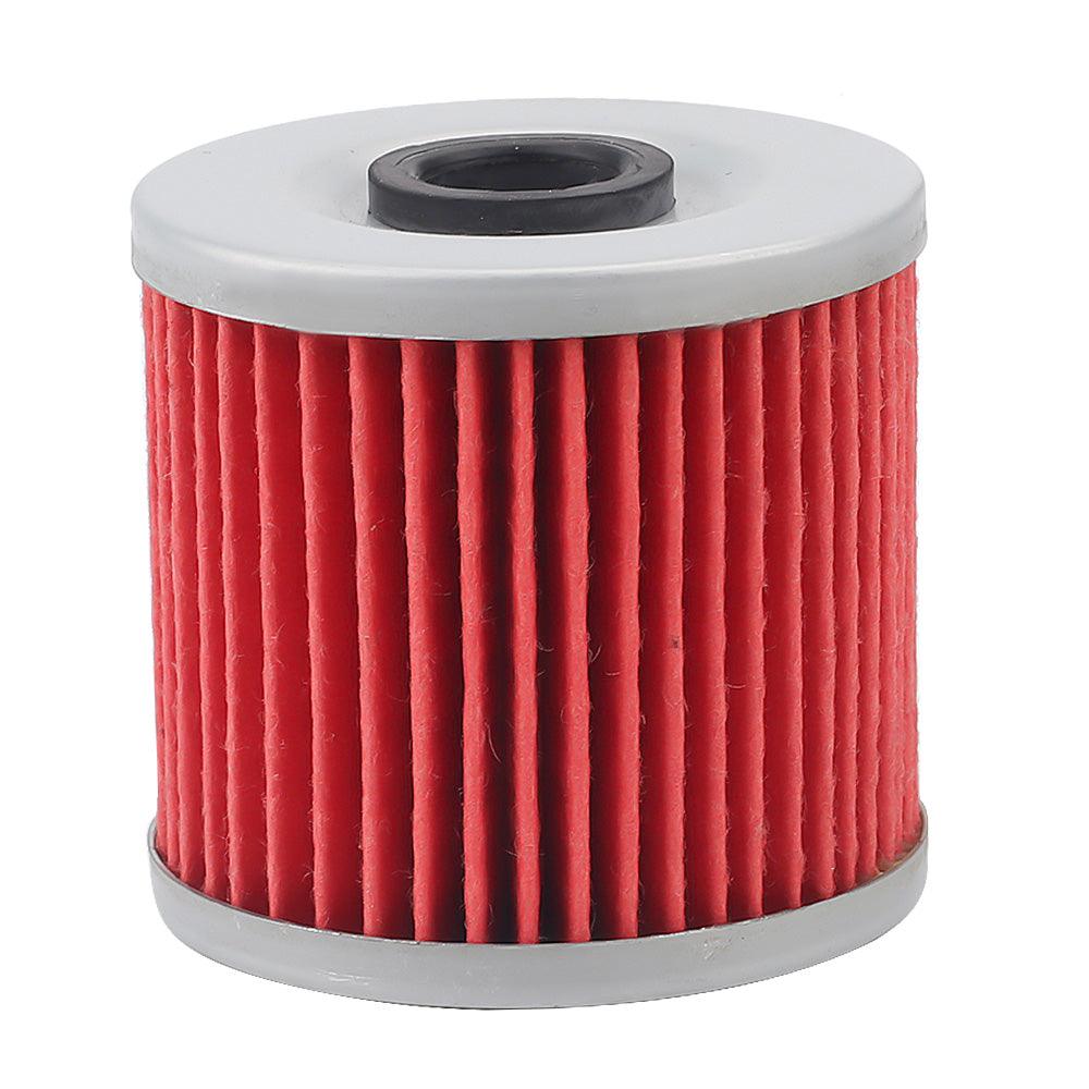 Hipa MBA93B Oil Filter Compatible with Kawasaki KLT200 KLF220 KEF300 ATVs/UTVs Z200 KL250 KL600 KL650 KLX650 Motorcycles Similar to HF123 KN123 - hipaparts