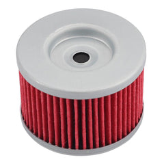 Hipa MBA10B Oil filter Compatible with Adly 300 DINLI HISUN Gas Gas 450 Honda TRX300 Kawasaki KFX450 KLX110 KLX300 Polaris 500 Quadzilla 450R ATVs/UTVs Similar to KN-112 HF112 - hipaparts