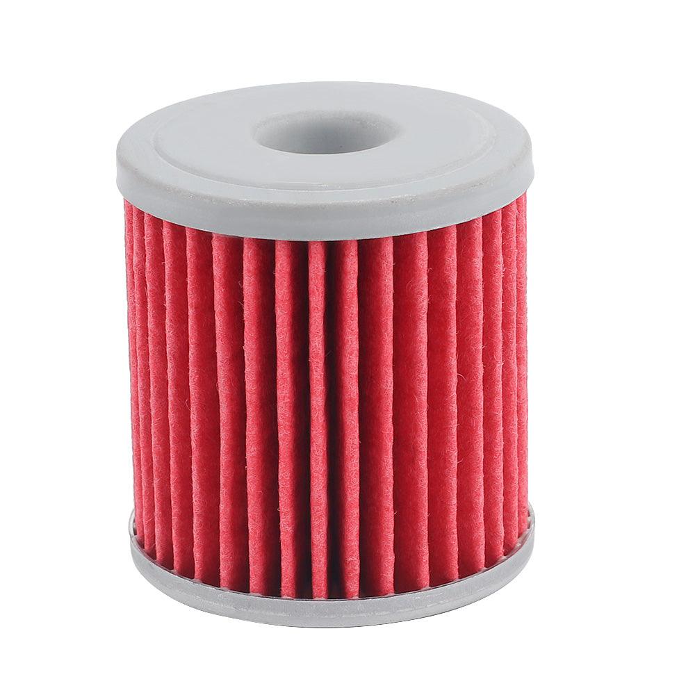 Hipa MBA8B Oil Filter Compatible with Kawasaki KX250 KX450 Suzuki FL125 RMX450 Betamotor 250 Motorcycles LML 200 Scooters Similar to HF207 KN-207 - hipaparts