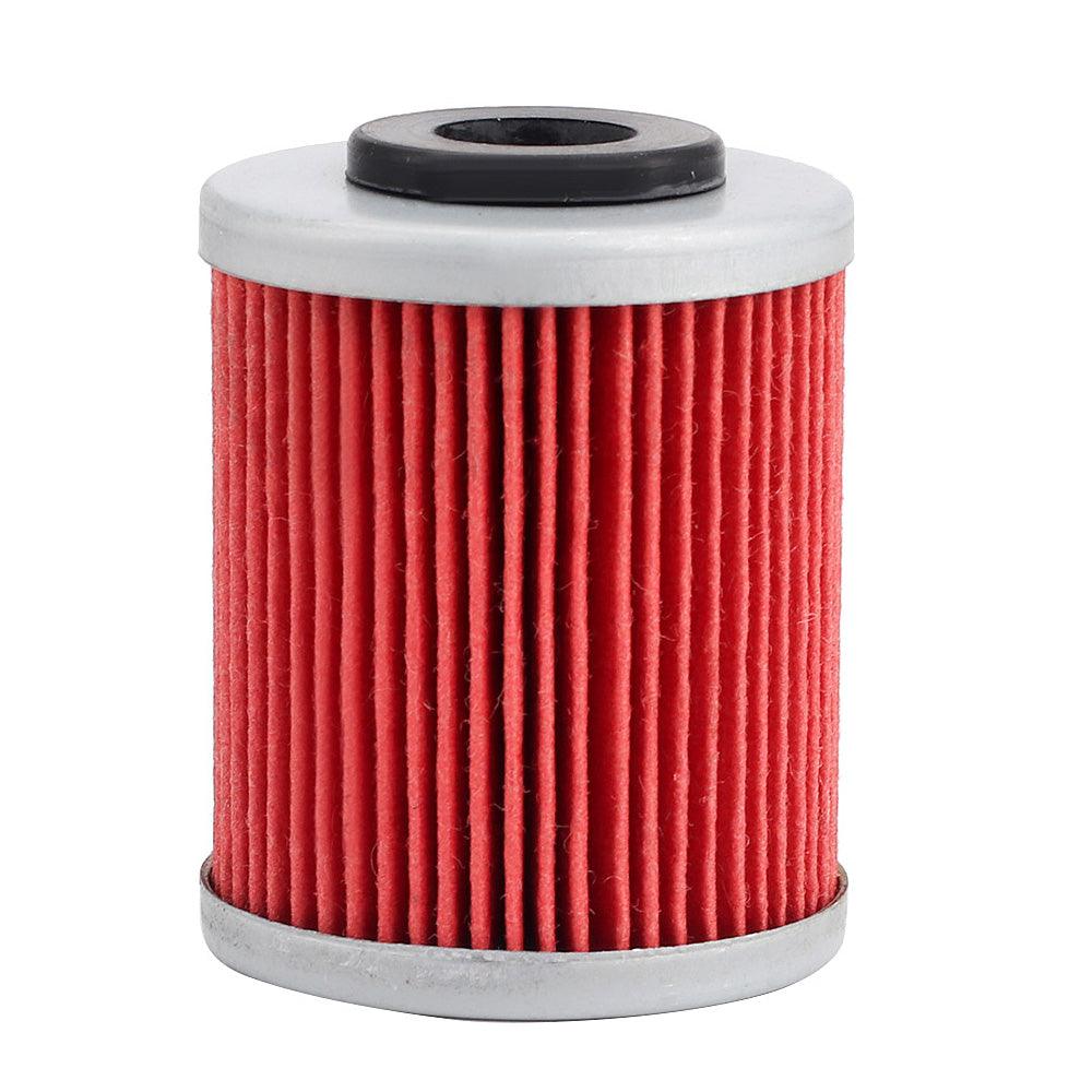 Hipa MBA5B Oil filter Compatible with KTM Polaris 450 525 ATVs/UTVs Betamotor 250 400 525 690 520 Motorcycles Similar to HF157 KN-157 - hipaparts