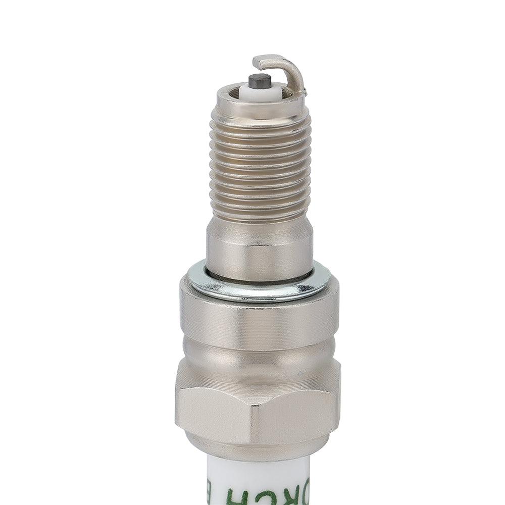 Hipa MBA202A Spark Plug Compatible with NGK CR8EH9#5666 Honda 98069-57716 Yamaha 94703-00345 - hipaparts