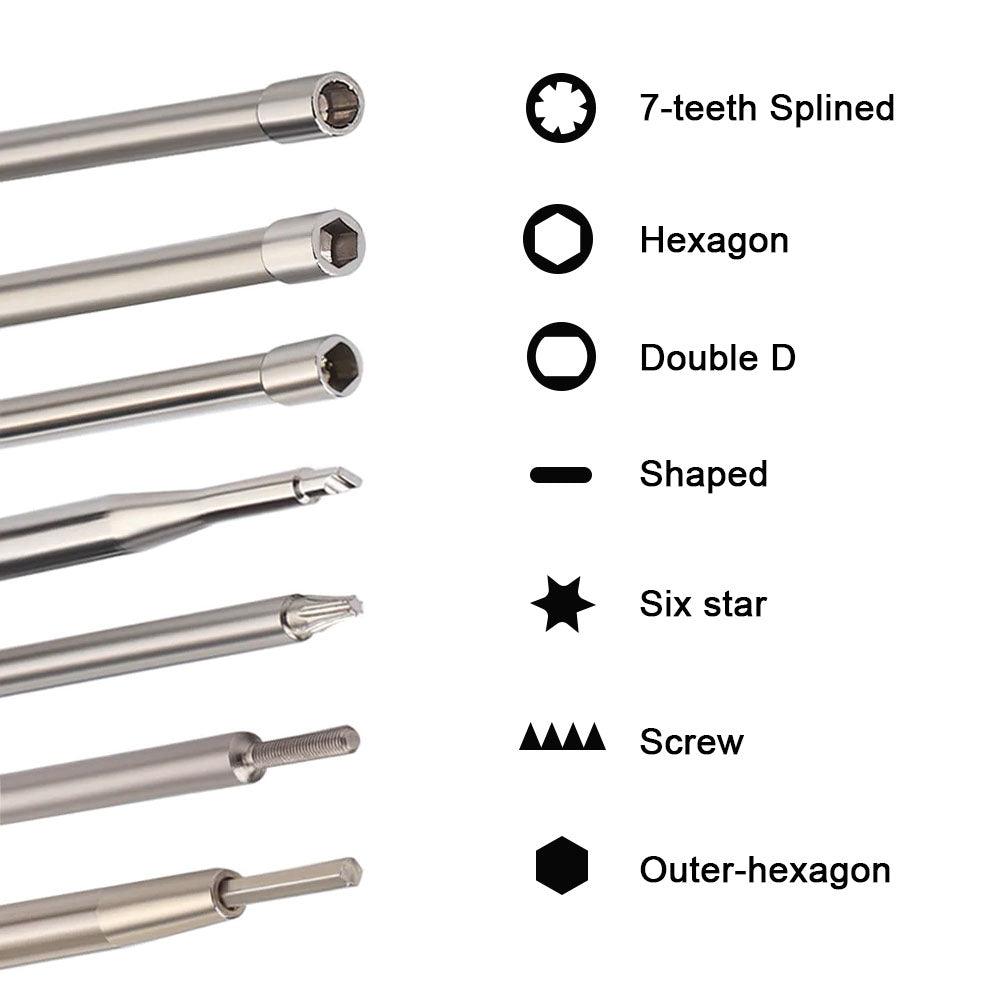 Hipa GA2094B Pack-of-14 2-Cycle Carburetor Adjustment Tool Screwdriver Kit with Spark Tester - hipaparts