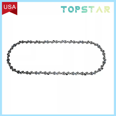 2 Pack 14" Chainsaw Chain for Worx WG384 Cordless Blade 3/8" LP .043 Gauge 52DL