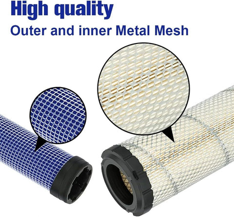 11013-7044 11013-7045 Inner & Outer Air Filter For Kawasaki FD750D FD791D FH601D