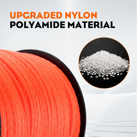 5LB .095" Weed Eater String , Commercial Grade Round Twist Nylon Trimmer Line