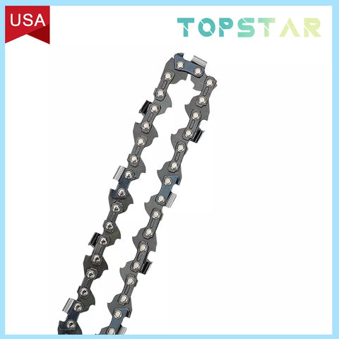 2 Pack 14" Chainsaw Chain for Worx WG384 Cordless Blade 3/8" LP .043 Gauge 52DL