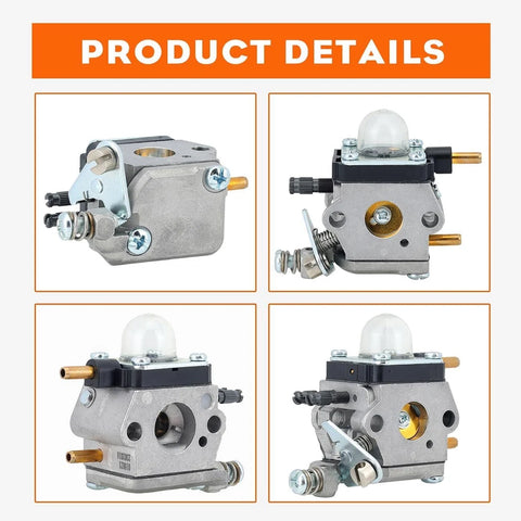 For Mantis Tiller 7222 7225 SV-5C/2 Zama C1U-K82 Carburetor w/ Maintenance Kit