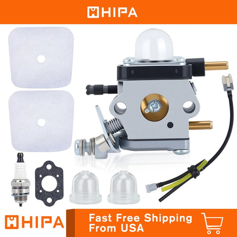 For Mantis Tiller 7222 7225 SV-5C/2 Zama C1U-K82 Carburetor w/ Maintenance Kit
