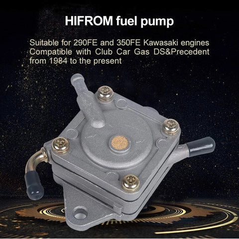 Fuel Pump For Club Car Gas Golf Cart DS & Precedent 1984 UP 290 FE 350 FE FE290