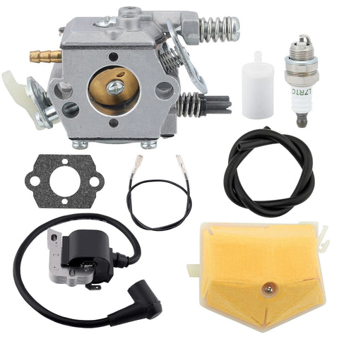 HIPA Carburetor For WALBRO Husqvarna 51 55 Rancher Chainsaw # WT-170-1 503281504