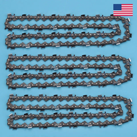 3 Pack 18" Chainsaw Chain .325 .063 68DL repl. for Stihl 26RM68 Oregon 22BPX068G