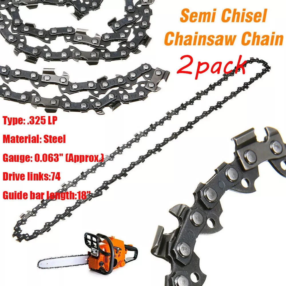 18'' Chainsaw Chain L74 .063" Gauge .325" Pitch for Stihl MS271 MS290 MS291 026