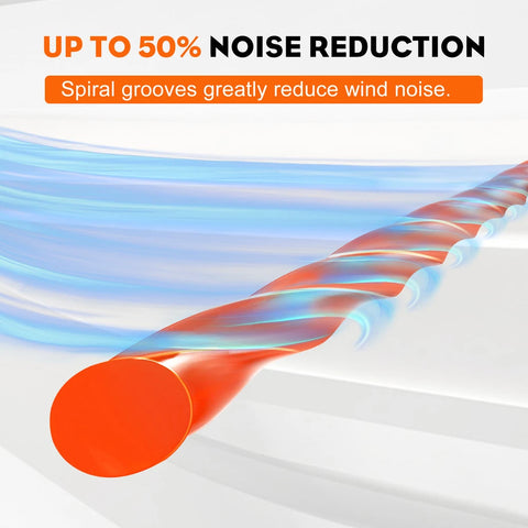 5LB .095" Weed Eater String , Commercial Grade Round Twist Nylon Trimmer Line