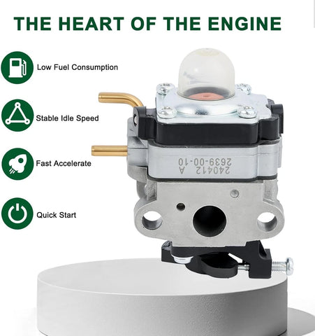 Carburetor For Ryobi RY252CS RY253SS RY251PH RY254BC Carb 2 Cycle 25cc Carb