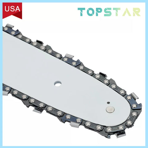 2 Pack 14" Chainsaw Chain for Worx WG384 Cordless Blade 3/8" LP .043 Gauge 52DL